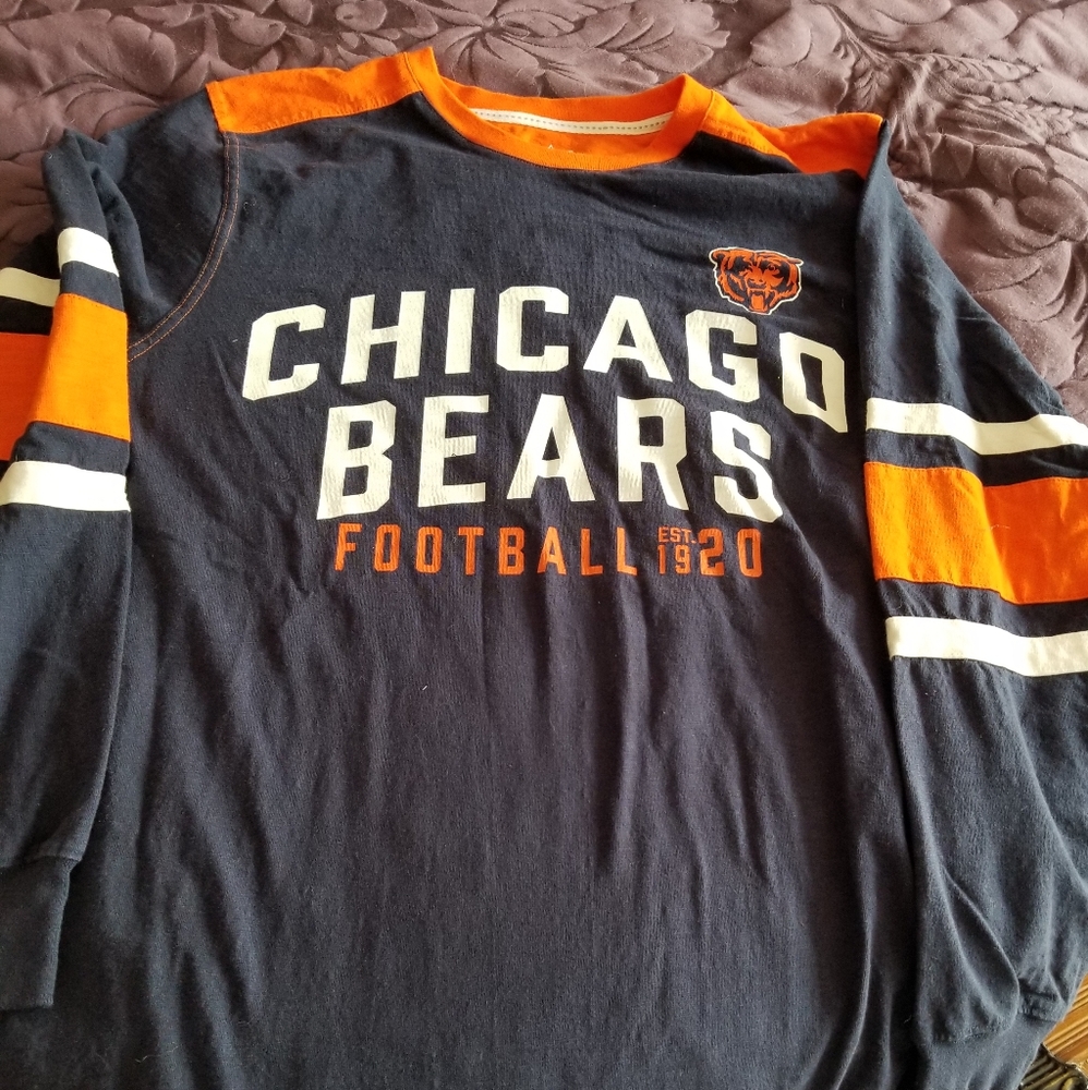 NFL XL Chicago Bears Long sleeved Tee